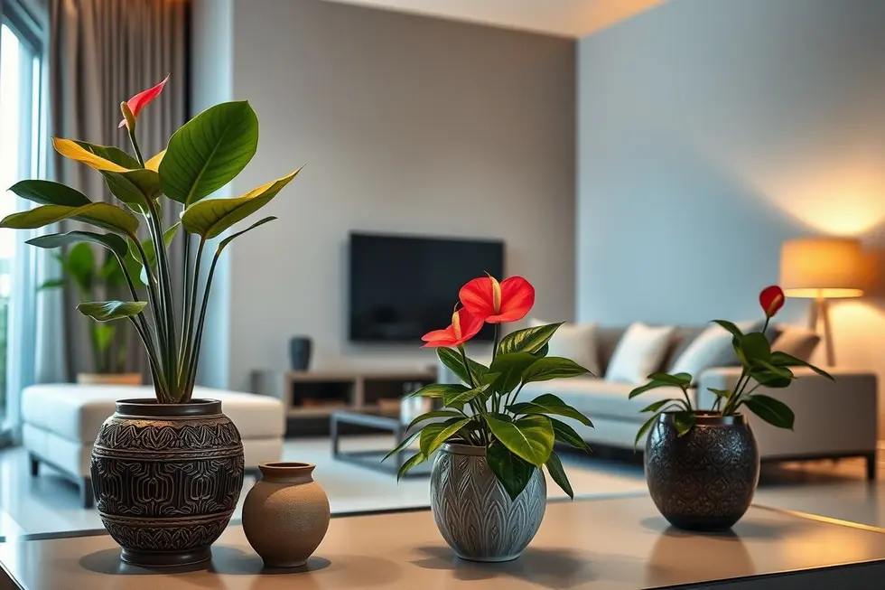 Incorporando o Antúrio na Decor de Casa Atual