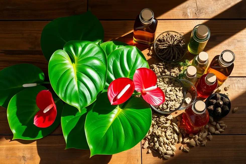 Utilizando o Antúrio como Planta Medicinal