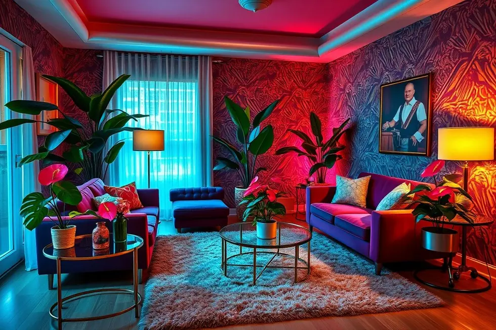 Decoração com Antúrio: Reviva os Anos 80