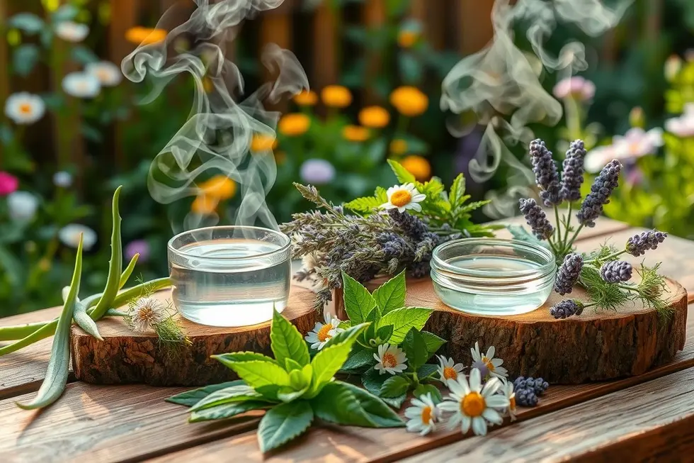 Beleza natural com plantas medicinais