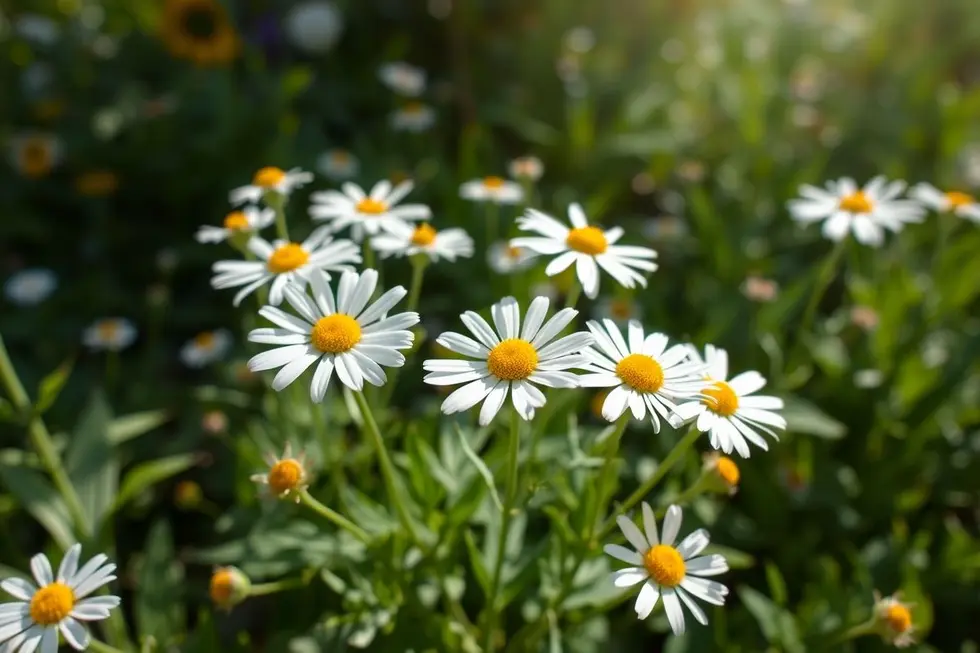 Planta 3: Camomila – A Calmante Natural