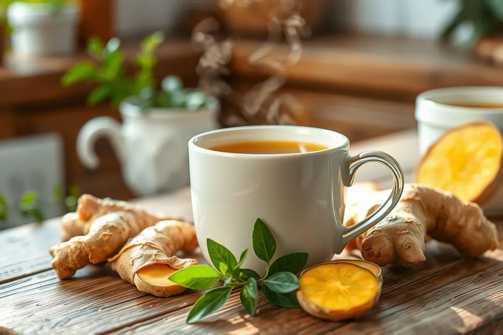 Chá de Gengibre: Anti-inflamatório e Protetor da Imunidade