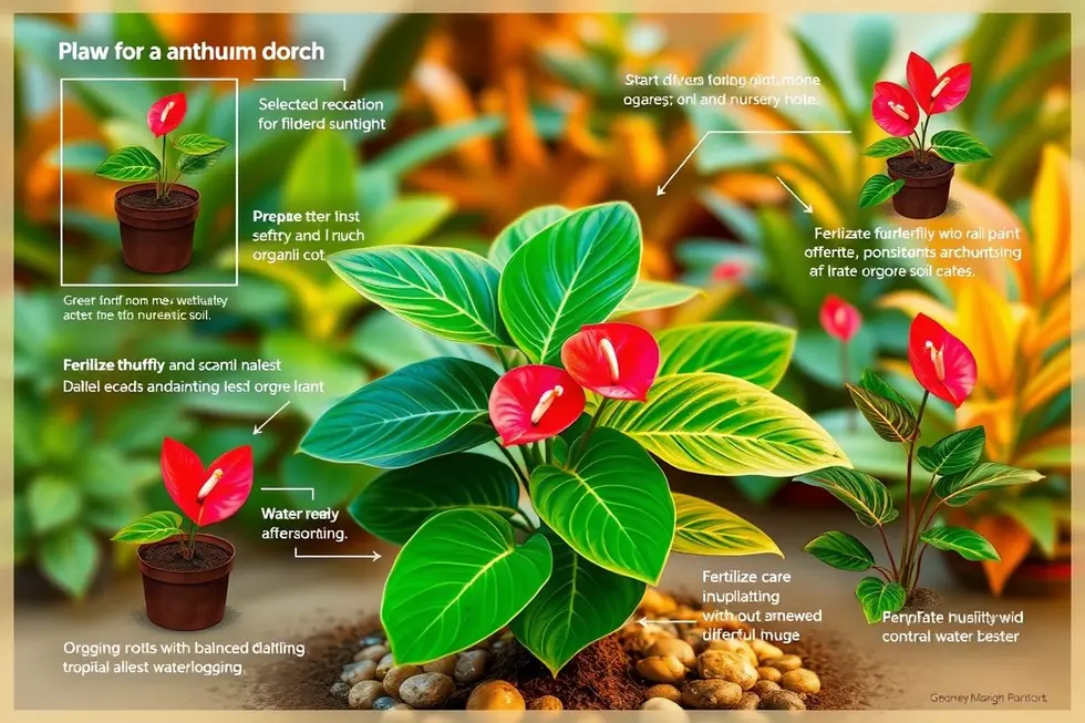 Como Cultivar Antúrio Rabinho-de-Porco