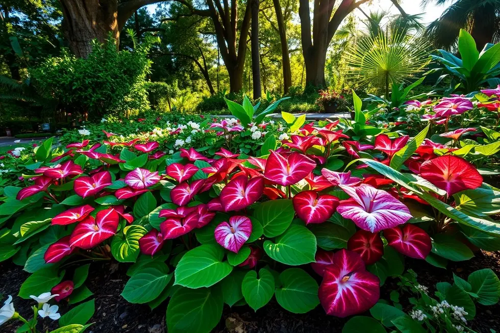 As condições ideais para o crescimento do caladium