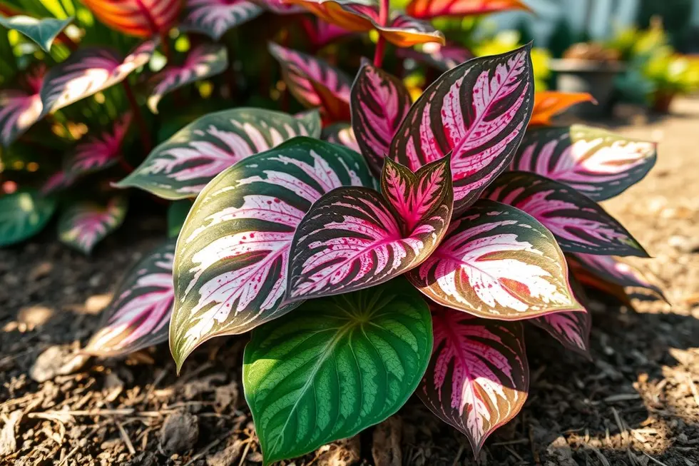 Cuidando do Seu Caladium: Do Solo à Exposição Solar