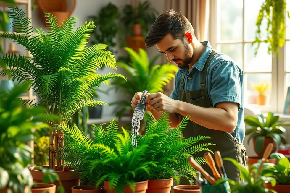 Cuidados essenciais para o cultivo de samambaias