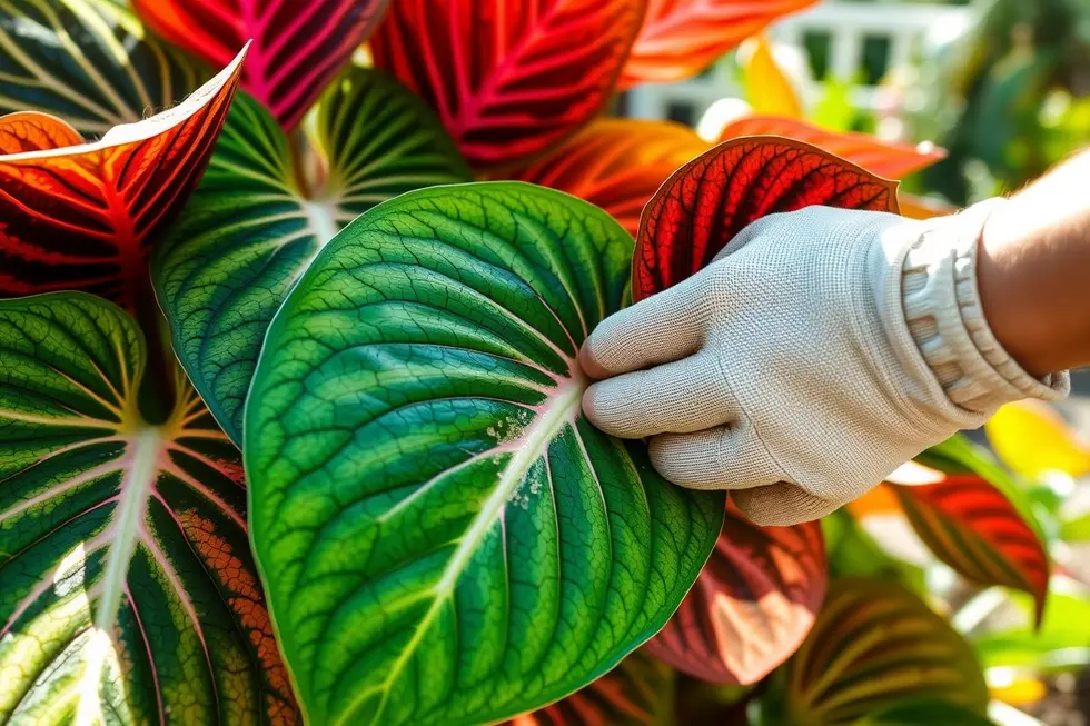 Cuidados Essenciais: Mantendo Seu Caladium Saudável