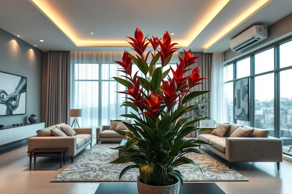 Integrando o Antúrio na Decoração Moderna