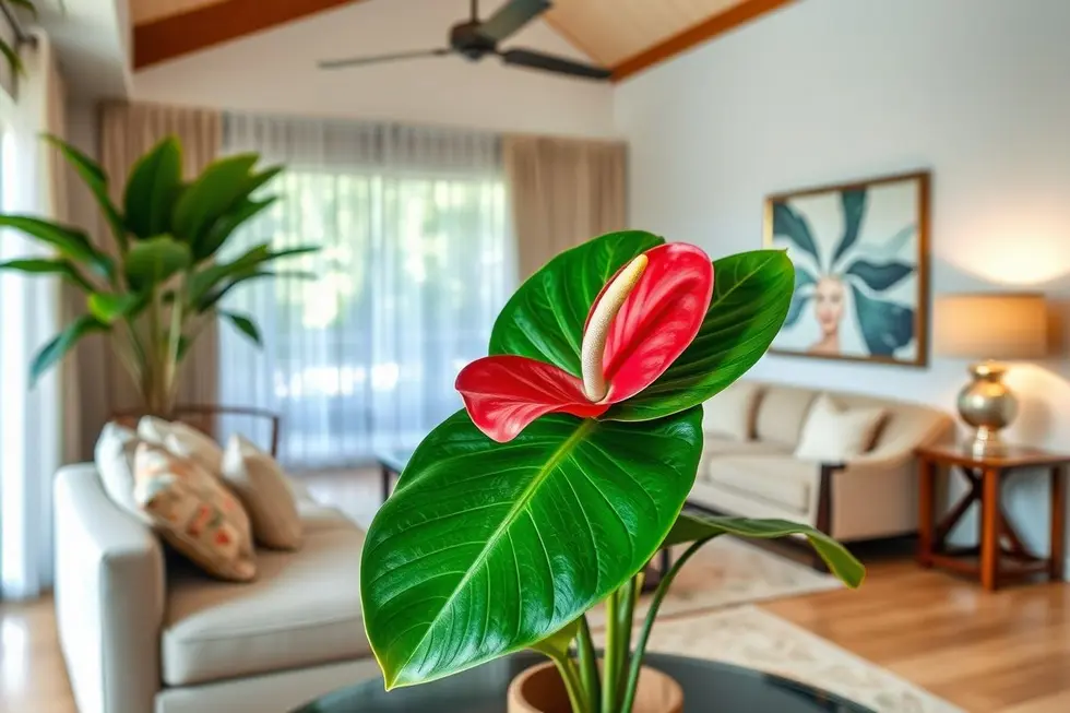 Transformando Ambientes: Dicas para Decorar com Antúrio Rabinho-de-Porco