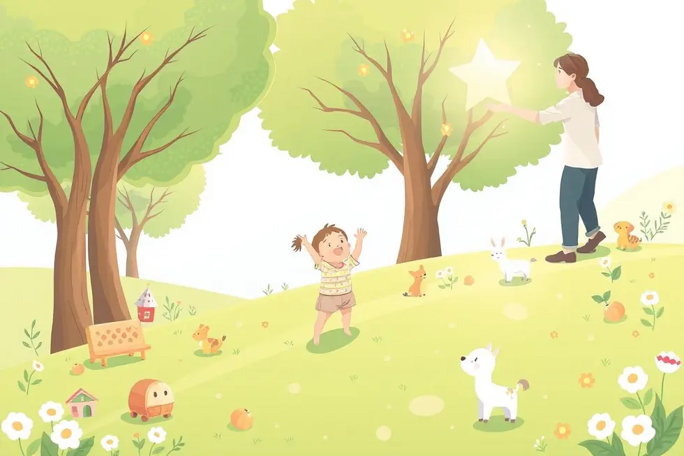 Imagem representativa do desenvolvimento infantil