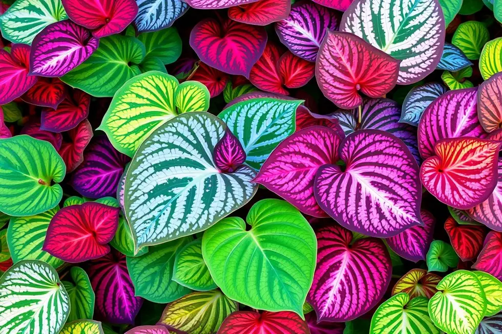 O Encanto das Folhas do Caladium