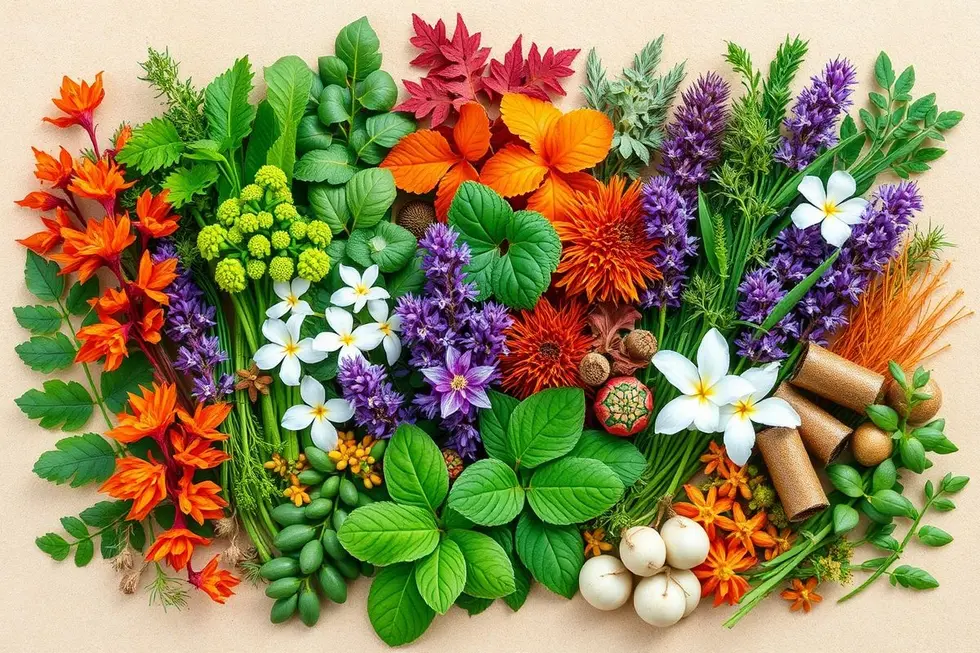 Ervas e plantas tradicionais para medicina natural