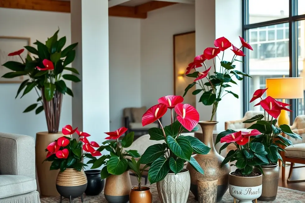 Estilos de Decoração com Antúrios