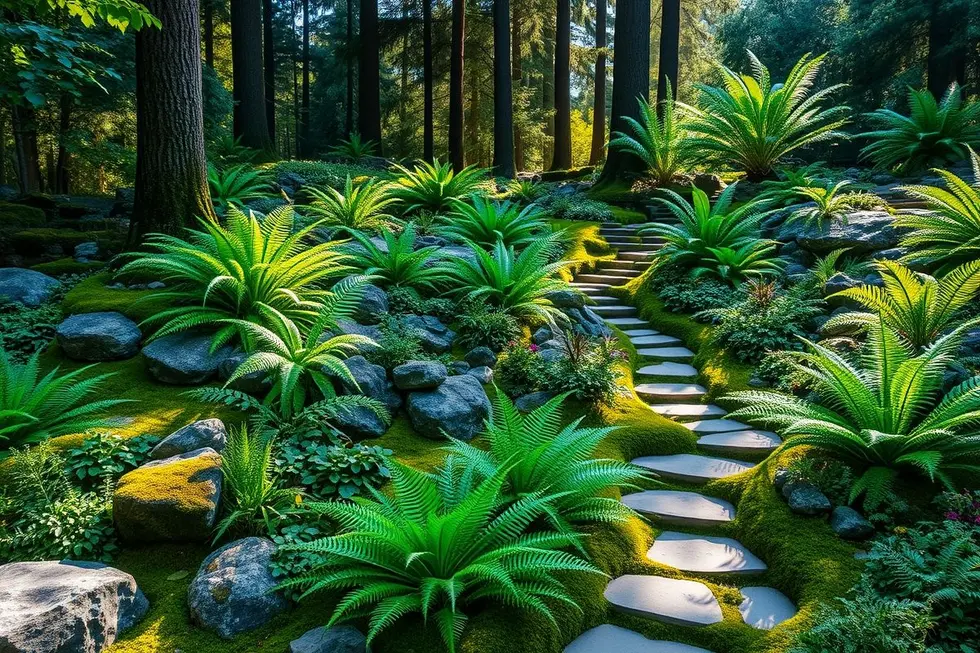 Estilos de Paisagismo com Samambaias
