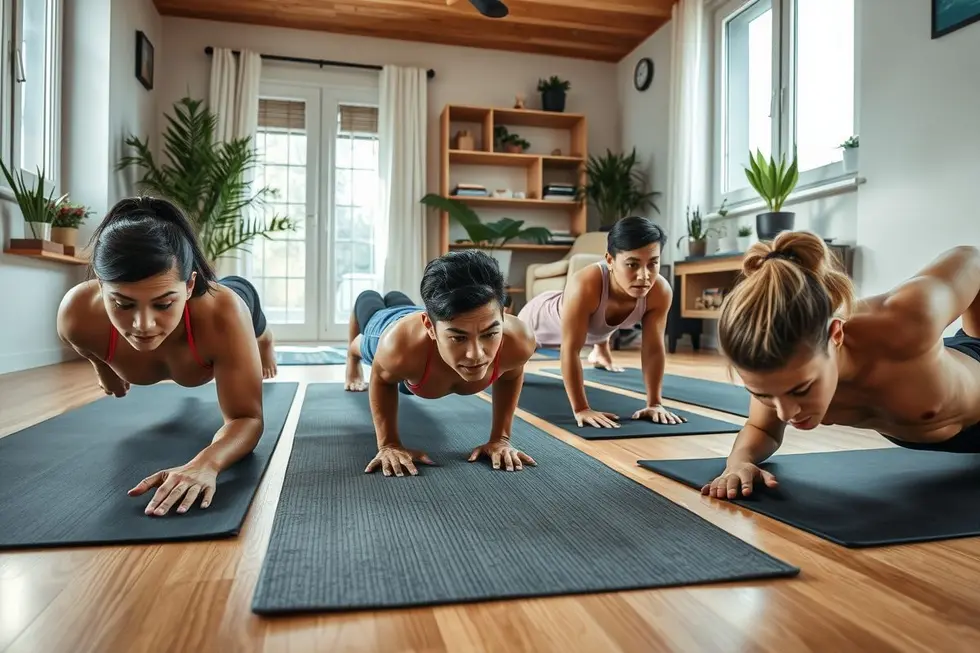 8 Exercícios Práticos para o Peito que Você Pode Fazer em Casa