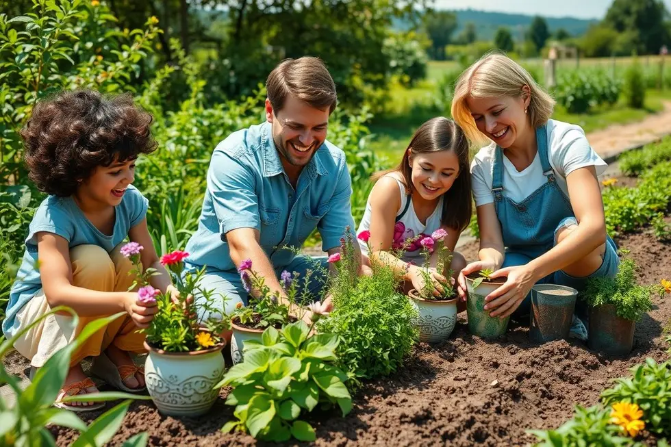 Passo a Passo: Cultivando Plantas Medicinais em Família