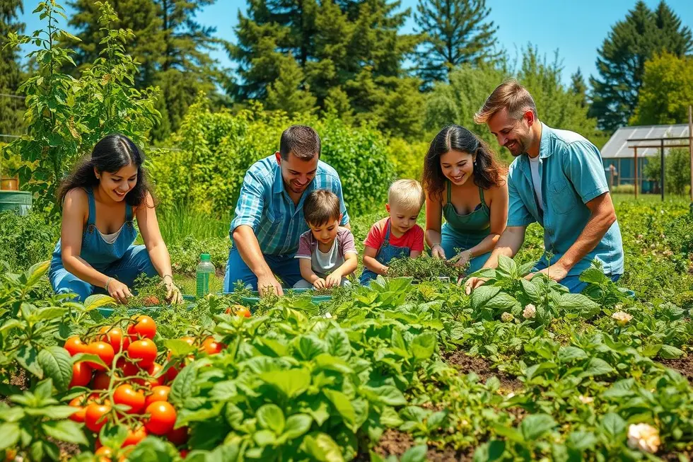 Os benefícios da jardinagem para a saúde e a união familiar