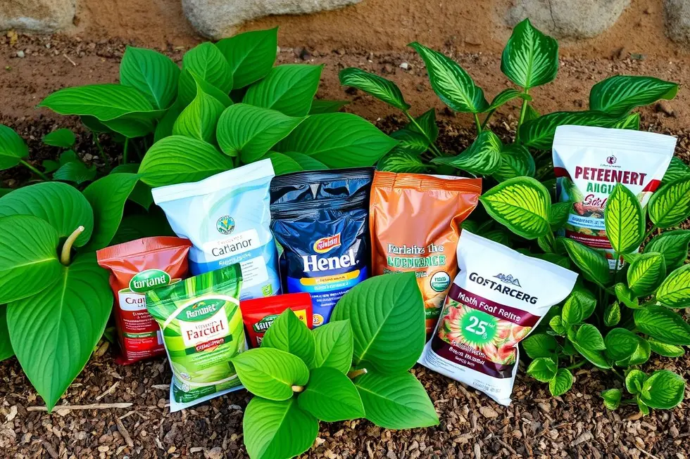 Nutrição e adubação para caladium exuberante