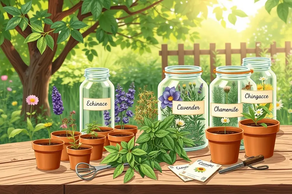 Como Começar seu Jardim de Plantas Medicinais