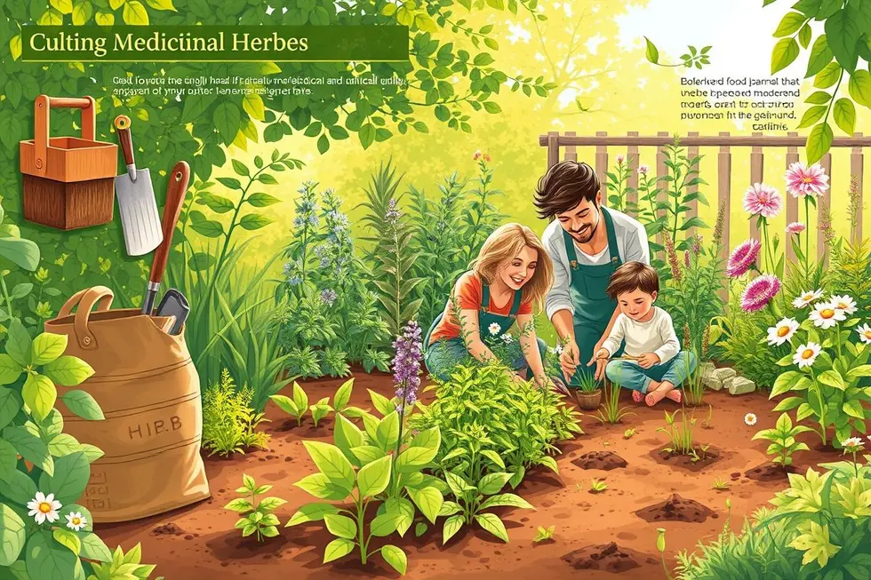 Cultivando Ervas Medicinais: Passo a Passo Prático