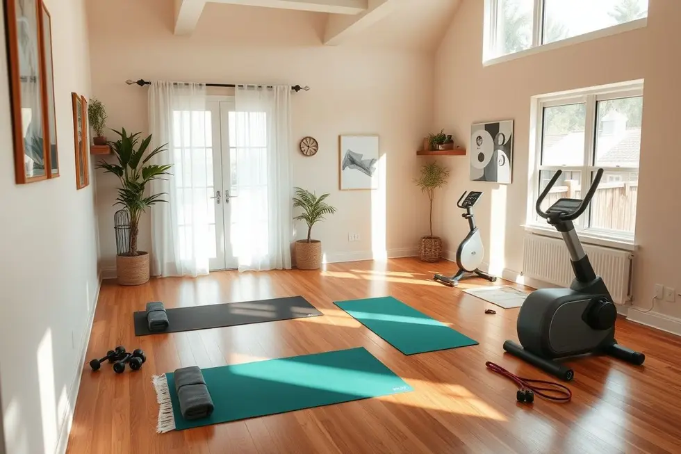 Criando um Espaço de Treino em Casa