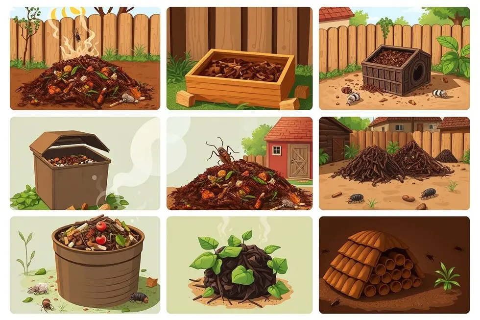 Resolva Problemas Comuns na Compostagem
