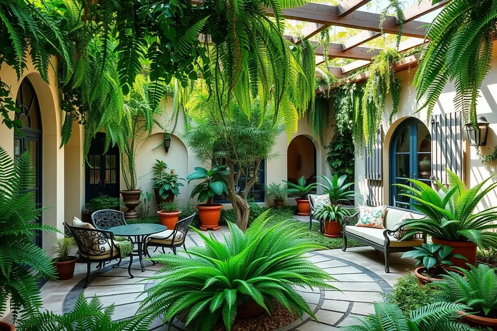 Inspirações para usar samambaias em paisagismo