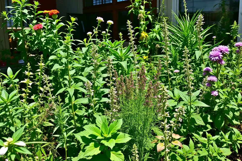Cultivando seu próprio jardim de plantas medicinais