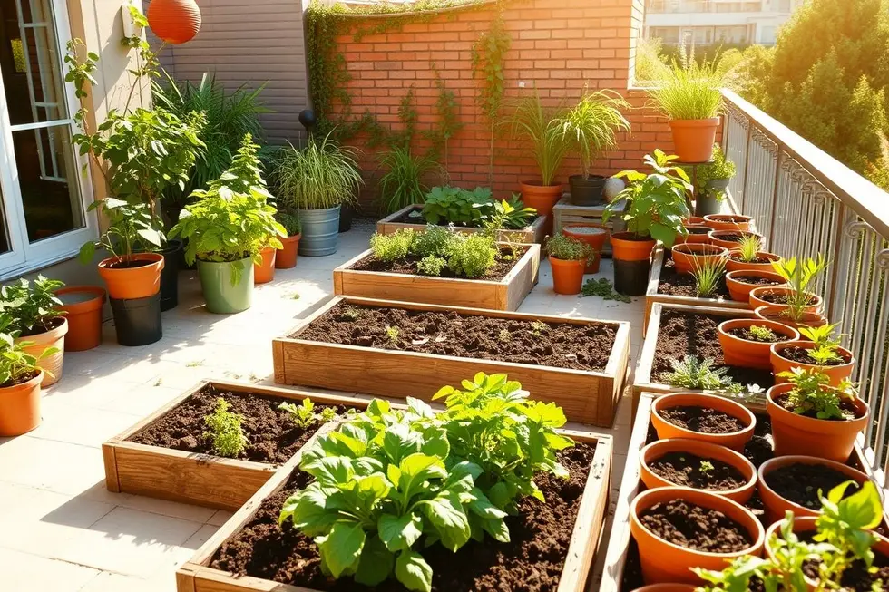 Planejando o espaço do seu jardim comestível