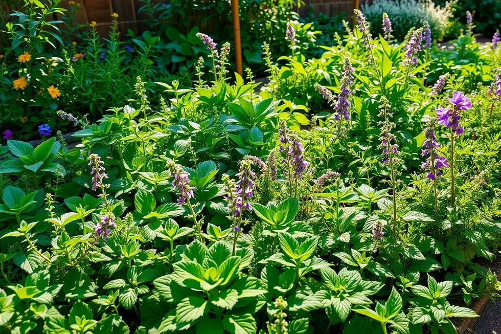Crie um Jardim de Ervas Medicinais