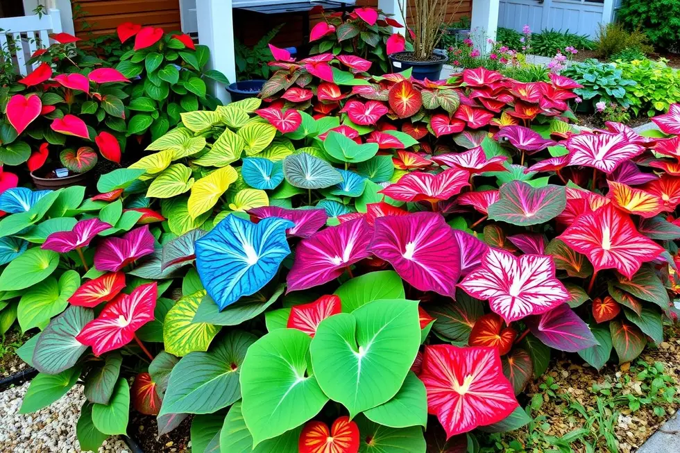 Jardim com Guaimbê em meio a diversas plantas medicinais.