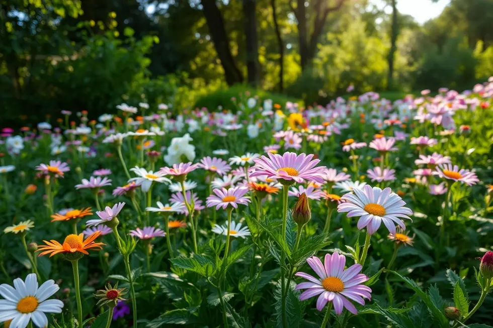 Jardim saudável beneficiado pela compostagem
