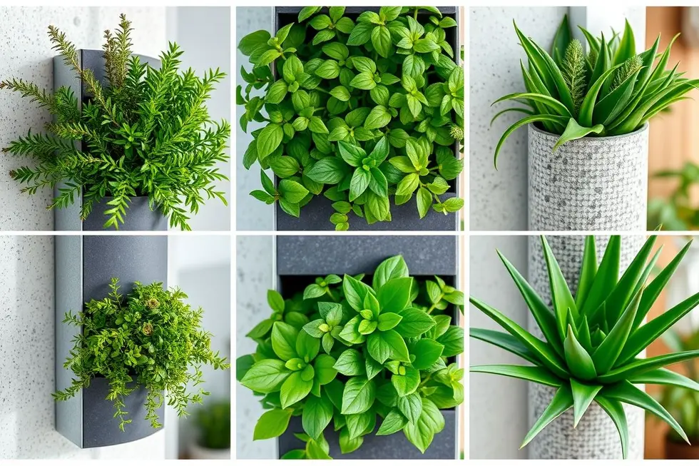 As Plantas Certas para Seu Jardim Vertical