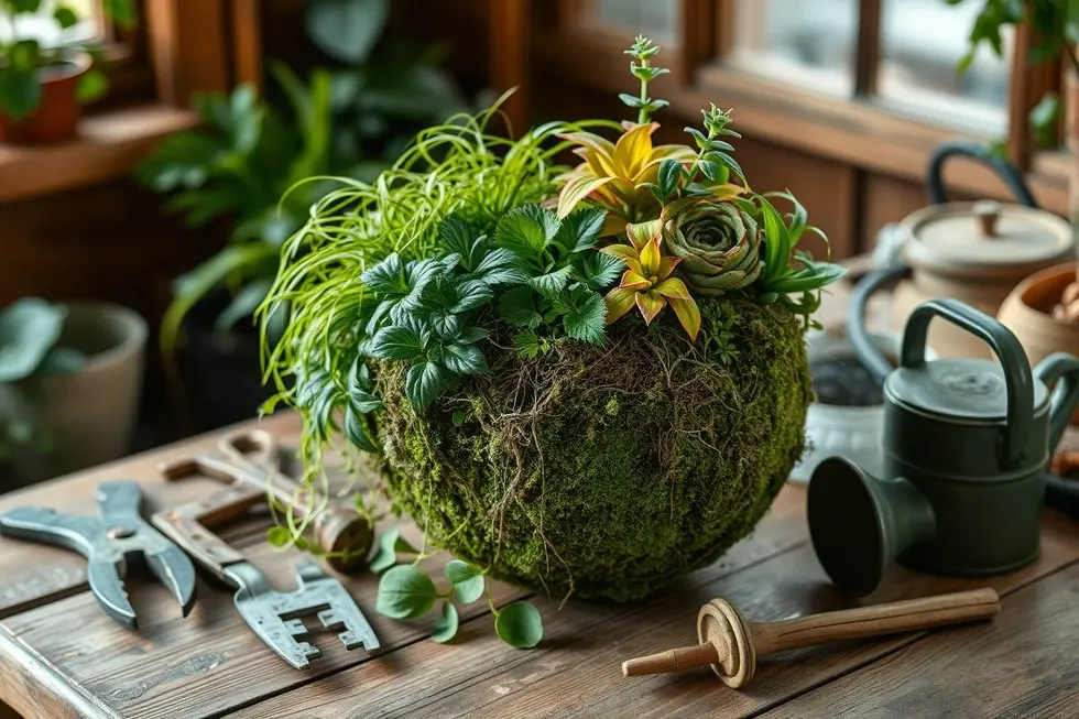 A História e o Significado do Kokedama