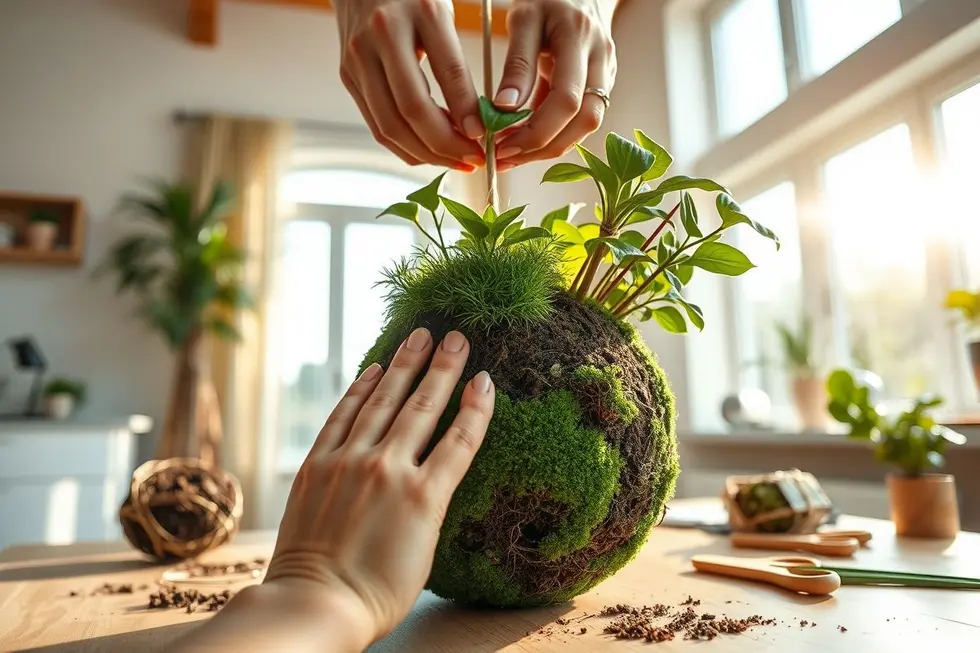 Passo a Passo: Como Criar seu Próprio Kokedama