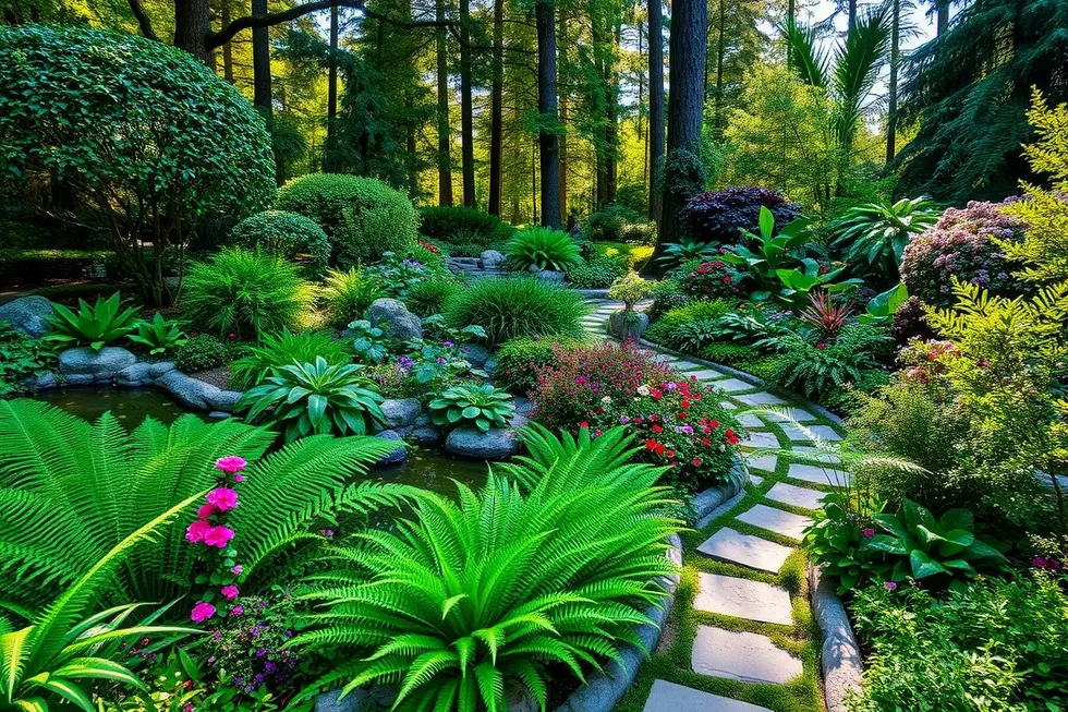 Incorporando Samambaias na Paisagem do Seu Jardim
