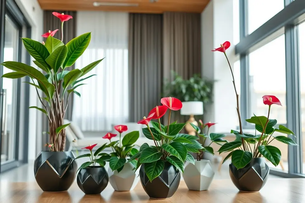 Como Integrar o Antúrio em Sua Decoração