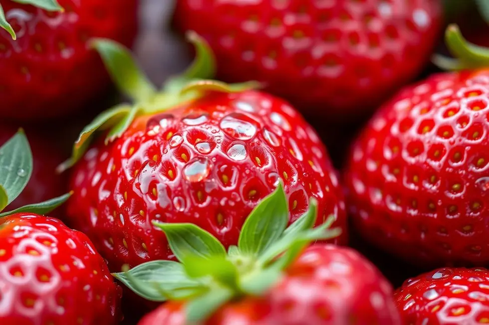 O poder antioxidante do morango