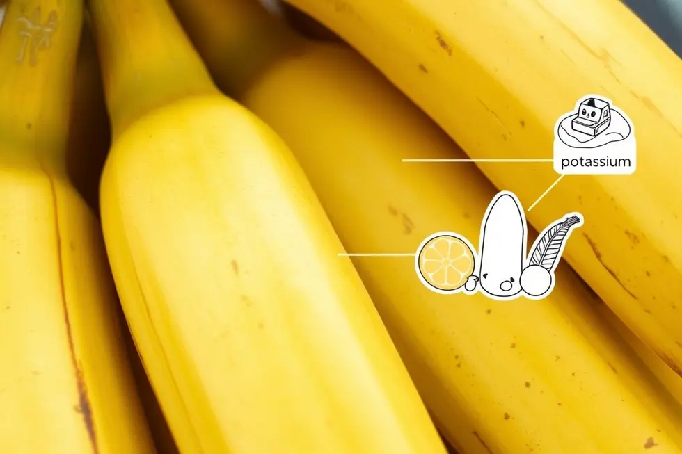 Nutrientes presentes na casca de banana
