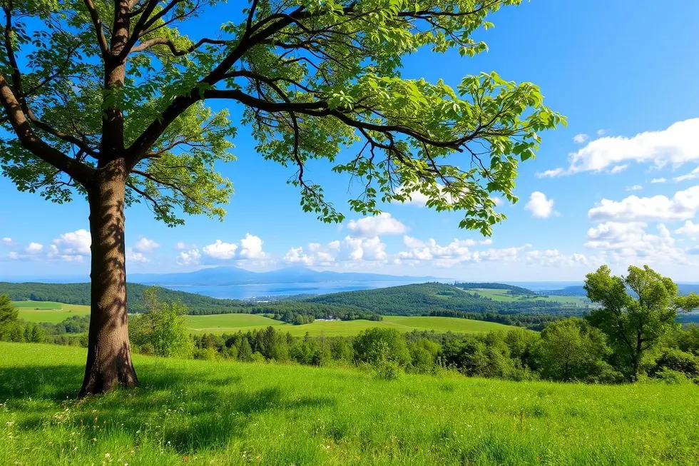 Paisagem natural representando saúde