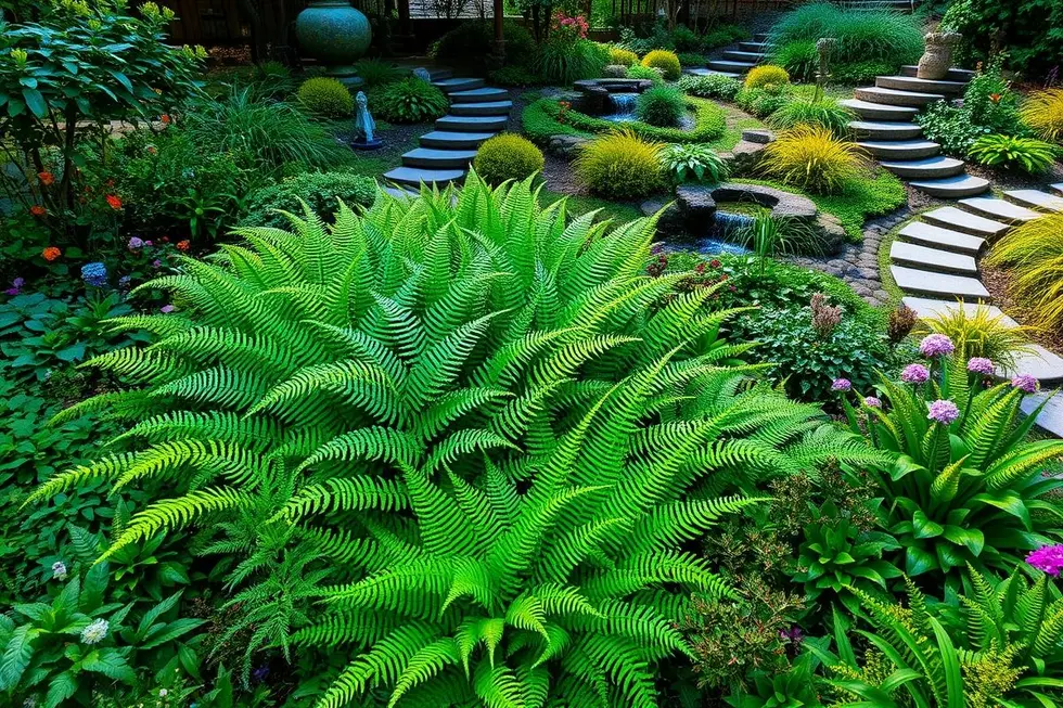 Incorporando samambaias em projetos paisagísticos