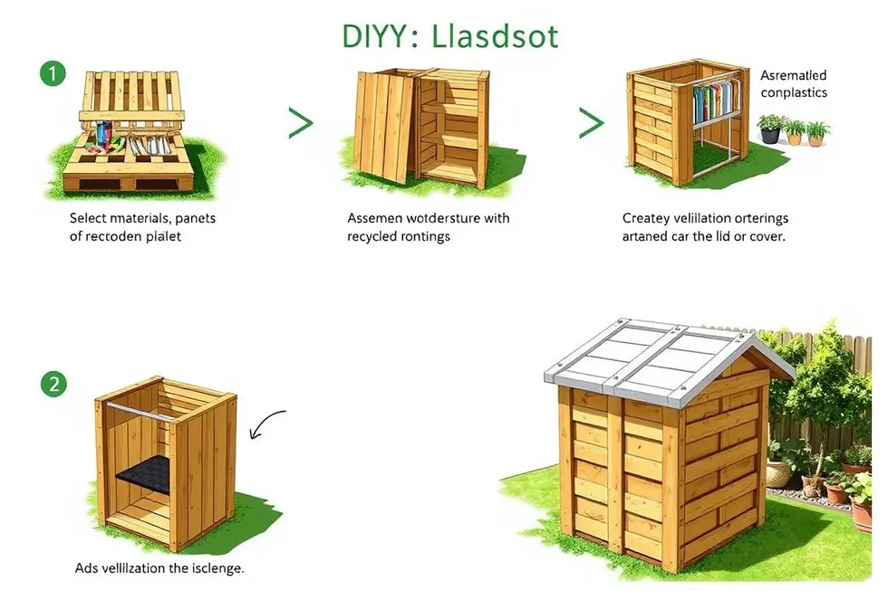 Passo a Passo para Criar Seu Próprio Compostor em Casa