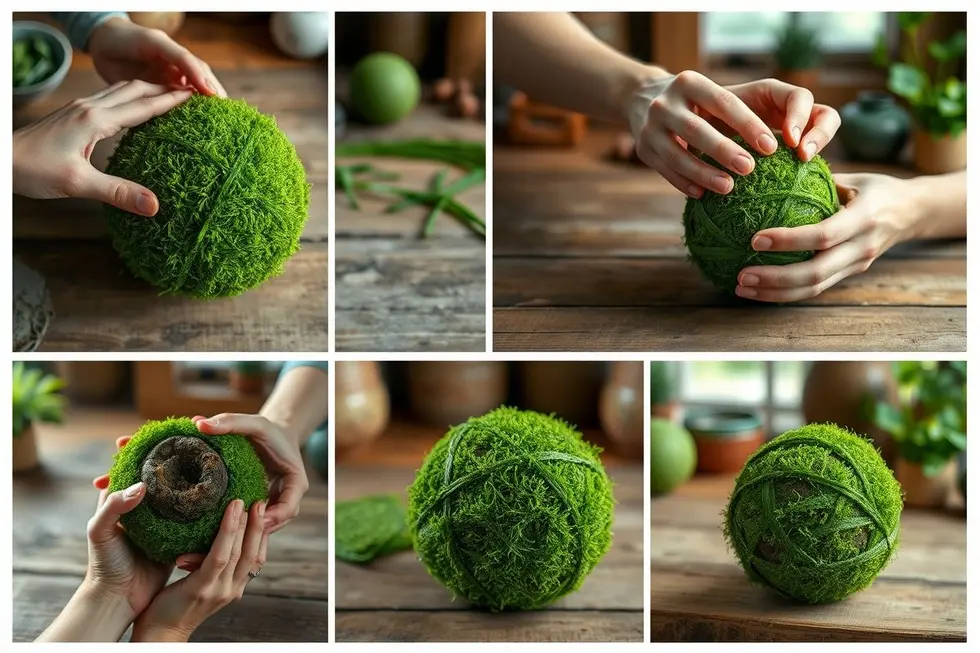 Passo a passo: como cultivar sua kokedama de jiboia
