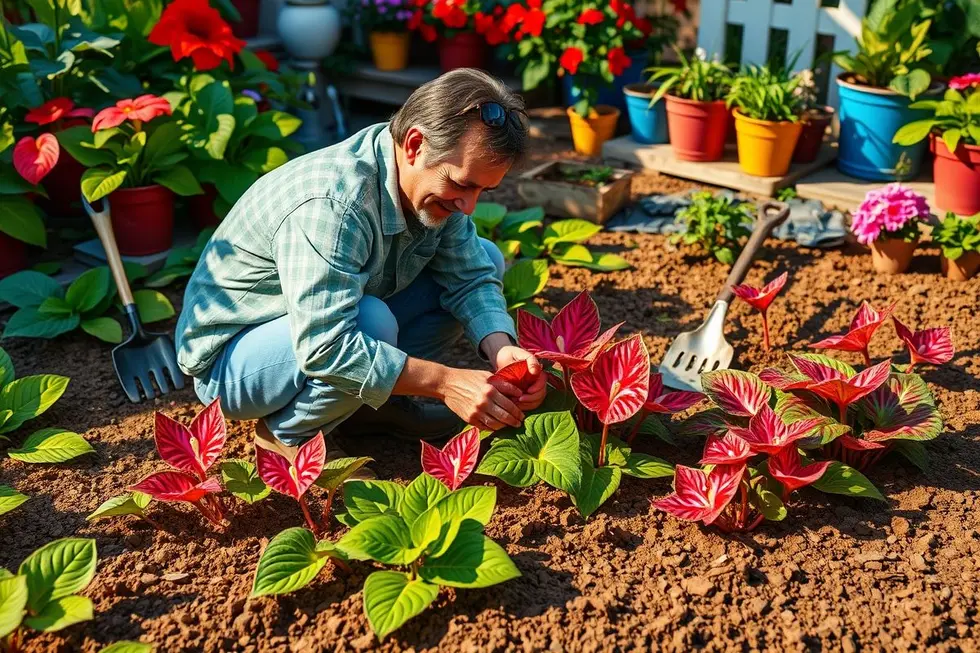 Cultivando Caladium: Passo a Passo