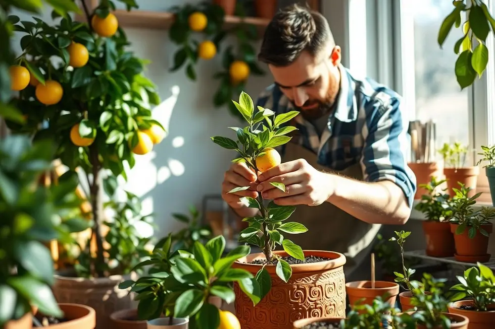 Passo a passo para cultivar limão em casa