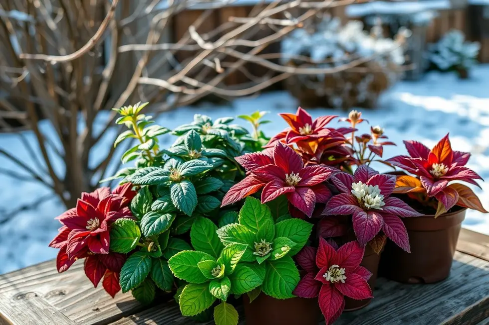 As melhores plantas de inverno para cultivar em casa