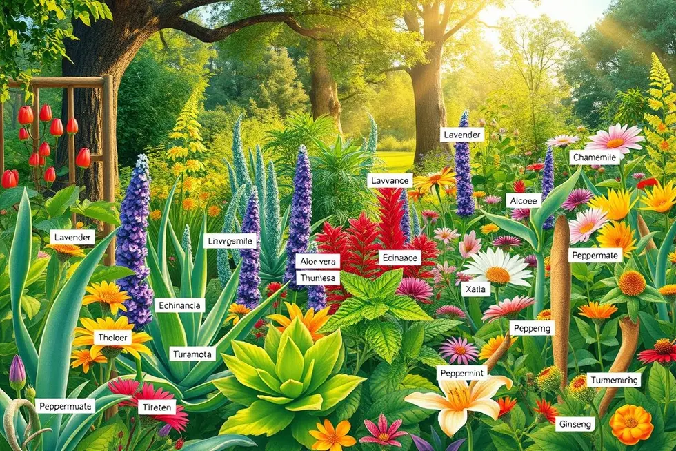Plantas Medicinais que Purificam Água