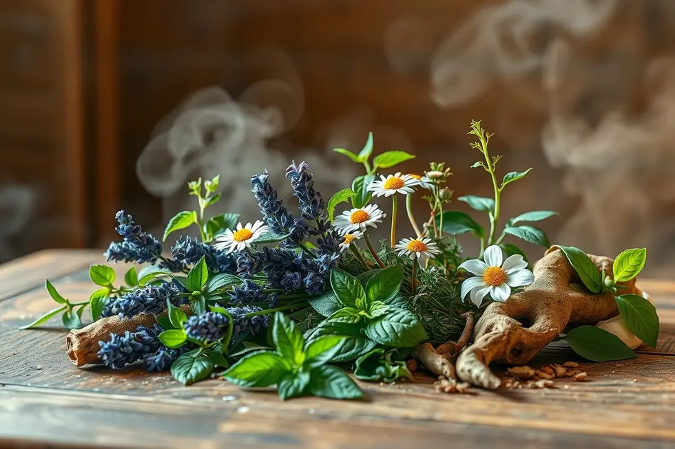Diversas ervas que promovem um sono natural e reparador