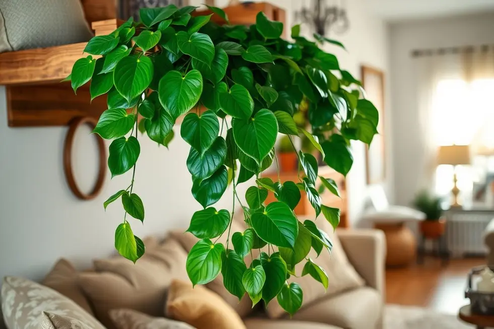 2. Pothos: O Encanto do Verde Traçado