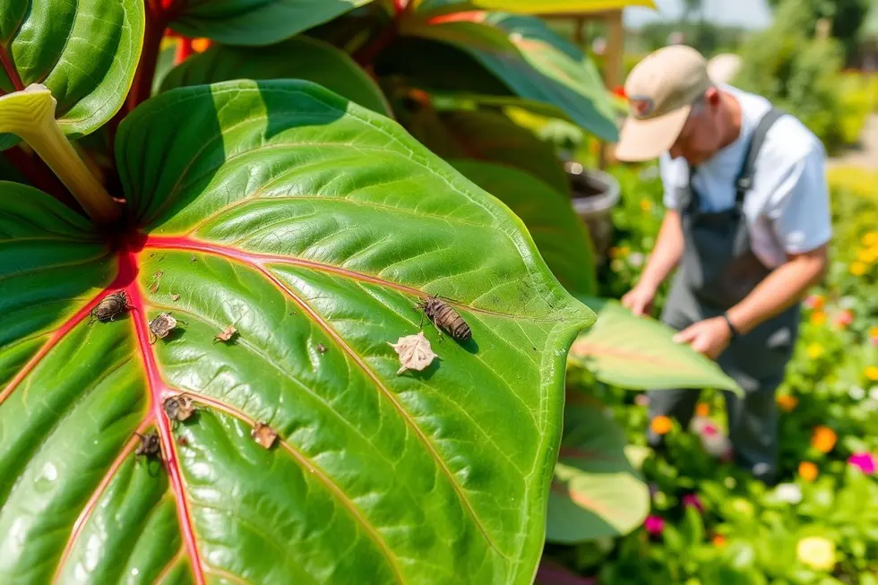 Lidando com Pragas e Doenças do Caladium
